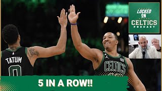 Boston Celtics win 5th straight, get MVP performance from Jayson Tatum