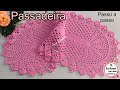 JOGO DE COZINHA OVAL FAÇA E VENDA ÉRICA / Passadeira 🚨PASSO A PASSO #crochet