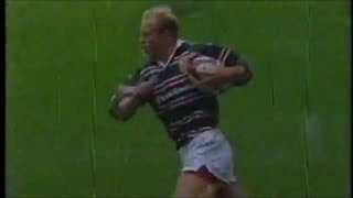 Winston Stanley schools Rob Henderson for Premiership debut try vs Wasps 2000