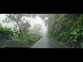 misty rainy drive exploring the enchanting munnar adimali route in kerala