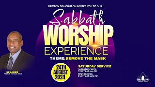 Brixton SDA Online Worship Service II Remove the mask with Pastor Richard Daly