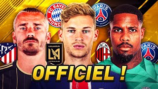 LES NOUVEAUX GROS TRANSFERTS DU MERCATO ESTIVAL 2024 !