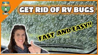 Wash and Protect Your RV Exterior In One Minute! - FASTEST WAY To Remove BUGS!