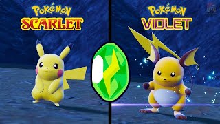 RAICHU SHINY en Pokémon Escarlata y Pokémon Púrpura