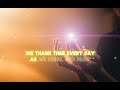 We Thank Thee Jim Reeves | lyrics