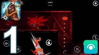 Shadow Blade: Reload - Gameplay Walkthrough Part 1 - 1. Dojo: Levels 1-4 (iOS)