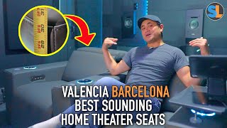 If You Care About Audio You Need These! Valencia Barcelona Home Theater Seating Review