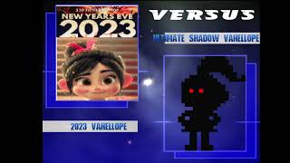 DJG07 M.U.G.E.N Cheap Battle 2023 Vanellope vs Ultimate Shadow Vanellope