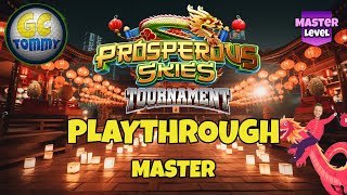 MASTER Playthrough, Hole 1-9 - Prosperous Skies! *Golf Clash Guide*