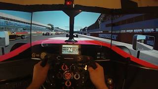 rFactor 2 - Tatuus F3 @ Silverstone First Lap [Triple Screen Onboard]