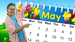 It's the Month of May | Calendar Song for Kids | Jack Hartmann
