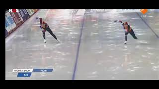 Worldcup 3 Calgary - 09-12-2022 - Dione Voskamp (37,57) en Femke Kok