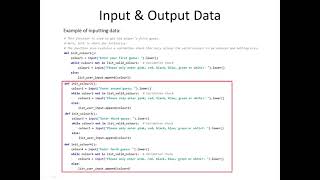 CSC1024 Mastermind Programming Project