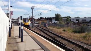 (HD) *RARE* GWR 180106 departing Retford for Hull 23/08/2016