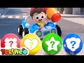 Wheels on the Police Car | Surprise Eggs | Learn Shapes | Nursery Rhymes & Kids Songs | Yes! Neo