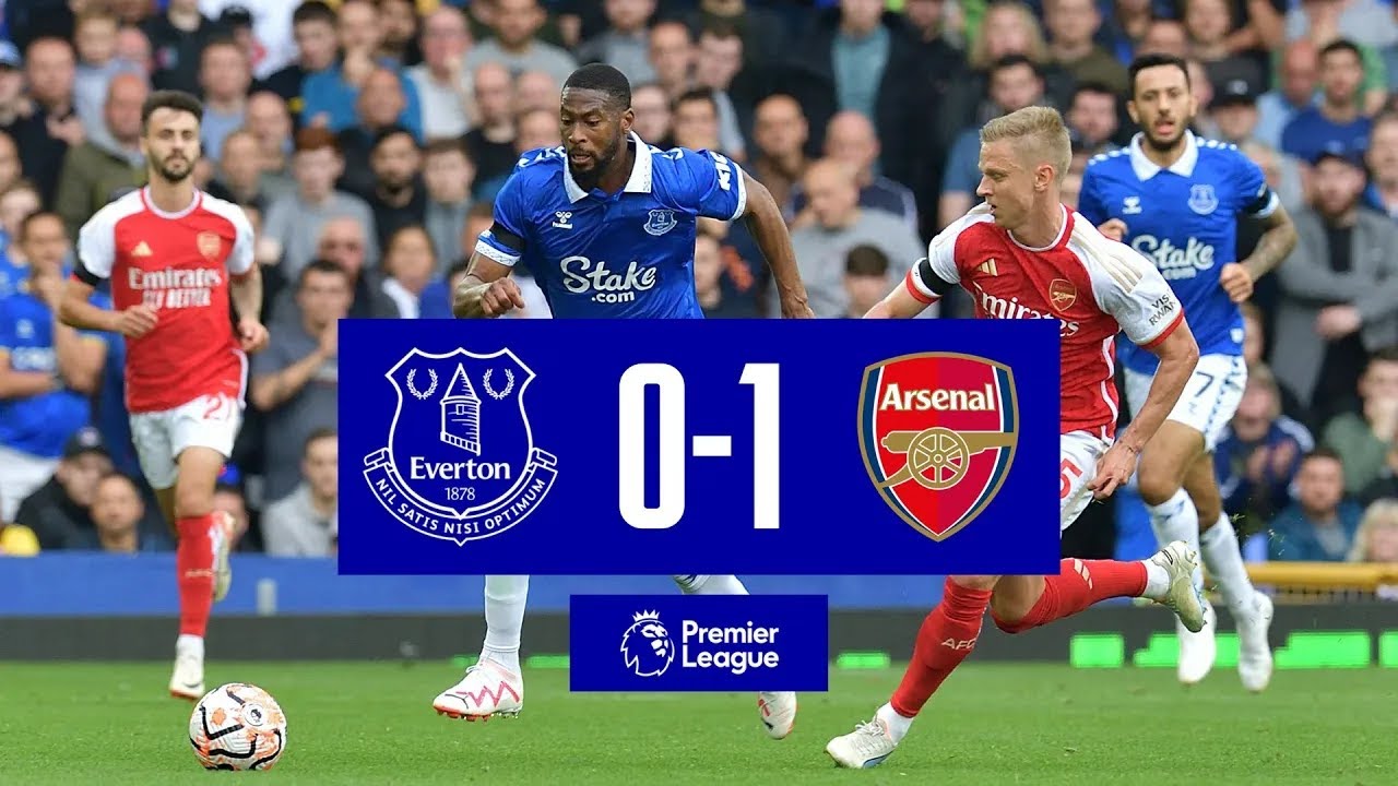 EVERTON 0-1 ARSENAL | Premier League Highlights - YouTube