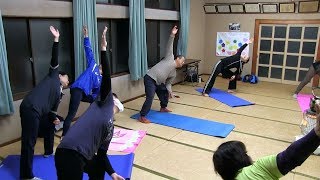 種子島のふるさと情報：古田中央公民館でのヨガ教室