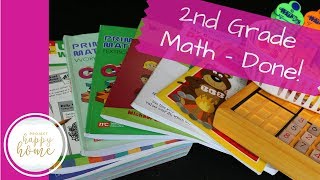 2nd Grade Homeschool Math || 2018 Year End Review