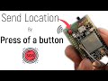 Send Location & Make Call using SOS Button | IOT Projects | GPS Projects