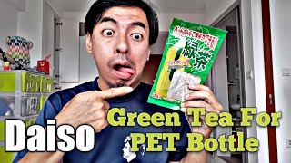 Daiso Japan Green Tea For PET Bottle