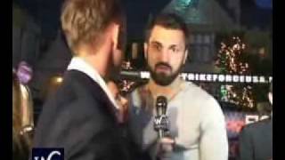 Eric Zuley interviews Andre Arlovski, UFC Champion, Strikeforce at Playboy Mansion