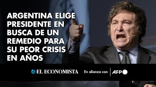 Argentina elige presidente en busca de un remedio para su peor crisis en años