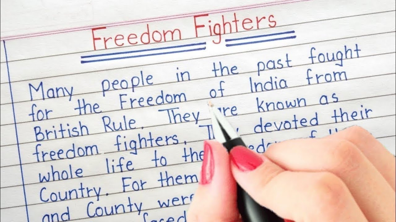 Essay On Freedom Fighters| Essay About Freedom Fighters In English ...