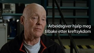 Tilrettelegging på arbeidsplassen etter alvorlig sykdom | Kreftforeningen