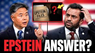 Ted Lieu Asked About the Epstein Files — Kash Patel Had No Clear Answer