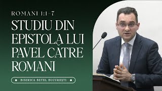 Lucian Stănescu - Studiu din epistola lui Pavel către Romani | 30 Ianuarie 2025 | Biserica Betel