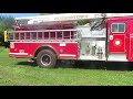 mack fire truck stuck in mud