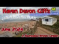 We Visit HAVEN Holidays Devon Cliffs Sandy Bay EXMOUTH - June 2024, BRONZE Rated Caravan, Walkabout