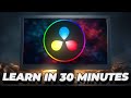 DaVinci Resolve BEGINNERS Tutorial - Introduction Course  (2024)