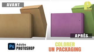 Colorer un packaging