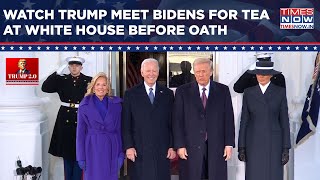 Watch Trump Meet Bidens For Tea At The White House Before Grand Oath| Restores An US Tradition?