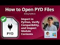 PYD File Extension: Python Dynamic Module DLL Files Explained
