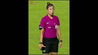Hot Women Football Referee #shorts #viral #sports #messi #cricket #funny #shortvideo BD Woman Sports