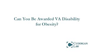 Can You Be Awarded VA Disability for Obesity?