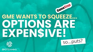 GME Gettin' Squeezy? But Options are EXPENSIVE! Full SpotGamma Analysis