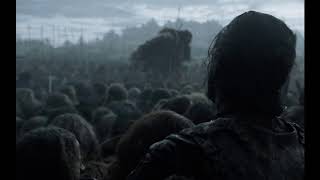 Jon Snow Looking Out At The Battle Of Bastards 3D