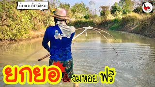 ยกยอ งมหอยจูบ ►Fishing lifestyle Ep.486