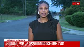 ABC 33/40's Kyra Purvis Reports on Breaking News from Fairfield, Alabama