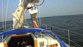 Pearson 303 move and sail