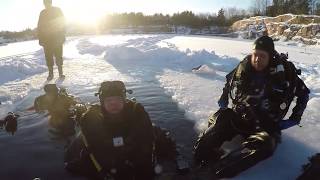 UWIS rescue under ice