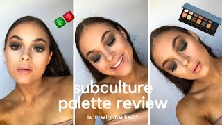 First Impression - ABH Subculture Palette. Actually Good?!