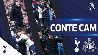 Antonio Conte's BRILLIANT reactions to FIVE-STAR display! | CONTE CAM | Spurs 5-1 Newcastle