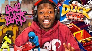 YOU'VE NEVER SEEN RDC CRASH OUT LIKE THIS!!! (Gang Beast & Duck Game)