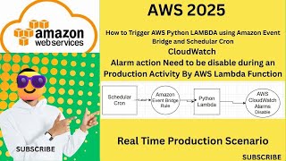 How to Create AWS Python Lambda Function + Amazon EventBridge