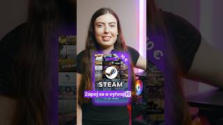 Vyhraj 10€ poukaz na steam🎁🎮 #giveaway #gaming #contest