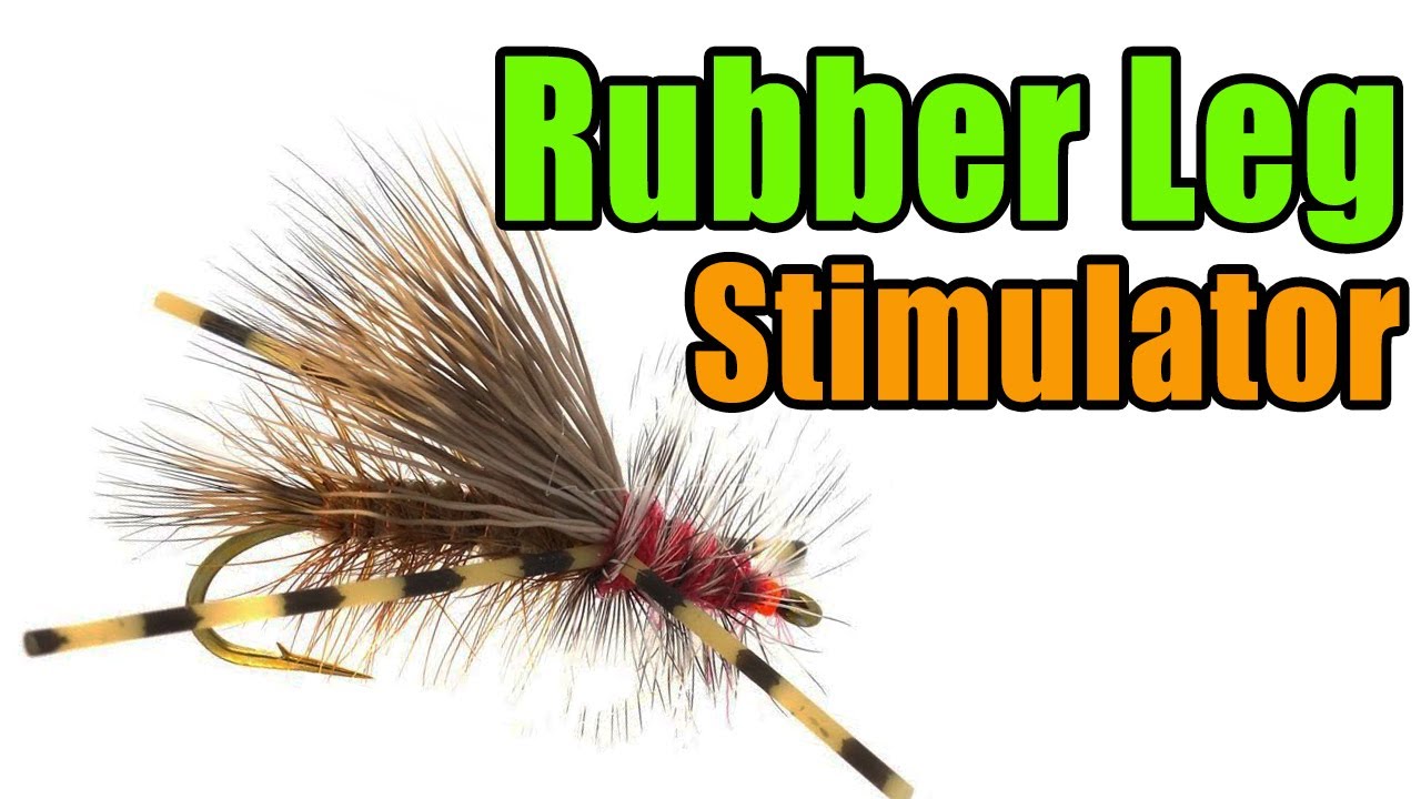 Rubber Leg Stimulator Fly Tying Randall Kaufmann Fly Pattern Youtube